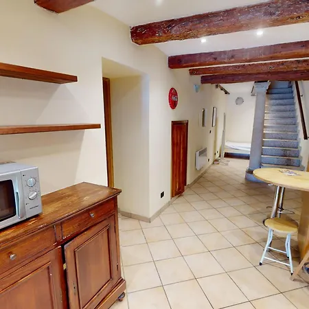 Loft 2 Pieces Vue Dans Vieille Ville, Plages A Deux Pas - Fr-1-196-195 公寓 *