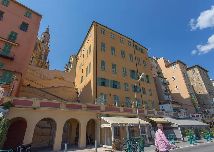 Loft 2 Pieces Vue Dans Vieille Ville, Plages A Deux Pas - Fr-1-196-195 * 芒通